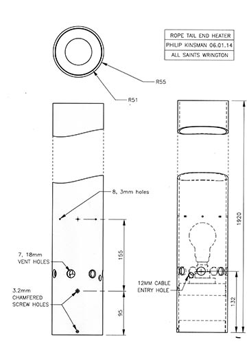 Rope Heater Plan